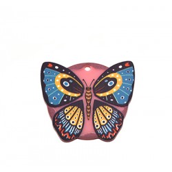 Colgante de Metacrilato Mariposa 40x36mm