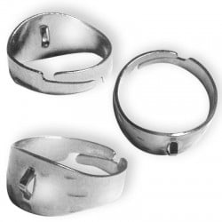 Anillo de Metal Latón Chevalier 15.5mm con Anilla 0.7mm