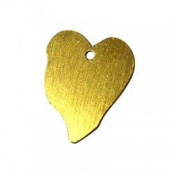 Colgante de Aluminio Corazón 30x37mm