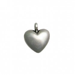 Colgante de Metal Zamak Corazón 13x16mm