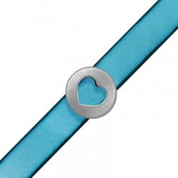 Pasador de Metal Zamak Corazón Redondo 18mm (Ø 10.2x2.2mm)