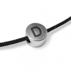 Pasador de Metal Zamak Redonda Letra ''D" 7/4.4mm (Ø2mm)