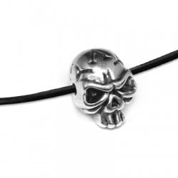 Pasador de Metal Zamak Calavera 9x12mm (Ø1.8mm)