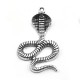 Colgante de Metal Zamak Cobra 28x41mm