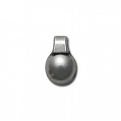 Colgante de Metal Zamak Bola 7x11mm