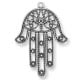 Colgante de Metal Zamak Mano de Hamsa Fatima 56x68mm