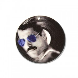 Colgante de Metacrilato Freddie Mercury 40mm