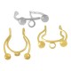 Pendiente Earcuff de Acero Inoxidable 304 13x16mm/1mm