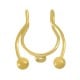 Pendiente Earcuff de Acero Inoxidable 304 13x16mm/1mm