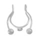 Pendiente Earcuff de Acero Inoxidable 304 13x16mm/1mm