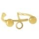 Pendiente Earcuff de Acero Inoxidable 304 13x16mm/1mm