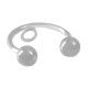 Pendiente Earcuff de Acero Inoxidable 304 con Anilla 12mm