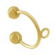 Pendiente Earcuff de Acero Inoxidable 304 con Anilla 12mm