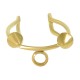 Pendiente Earcuff de Acero Inoxidable 304 13x16mm/1mm