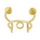 Pendiente Earcuff de Acero Inoxidable 304 13x16mm/1mm