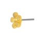 Pendiente de Metal Zamak Flor 6mm