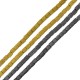 Tubo de Hematita 1,4x1,6/1,4mm(Ø0.8mm)(40pcs/tira)