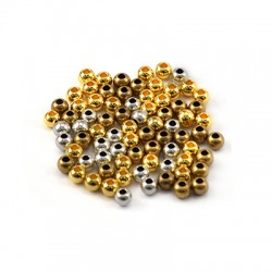 Bola de Metal Laton 4mm (Ø1.5mm)