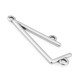 Colgante de Metal Zamak Barras Irregulares 13x32mm