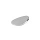 Colgante de Metal Zamak Oval Irregular 18x30mm (Ø2.5mm)