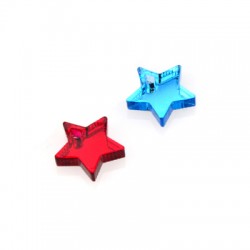 Colgante de Metacrilato Estrella 13mm