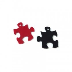 Colgante de Metacrilato Puzzle 20mm